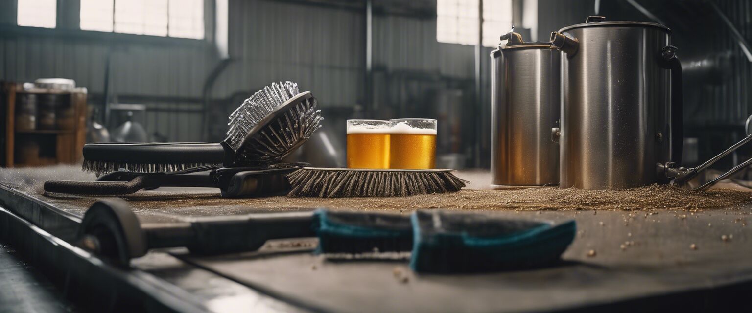 Cleaning brewing tools image