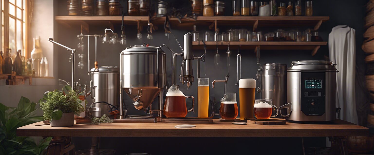 Home brewing station